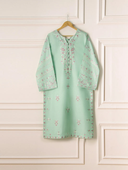 2 Piece - Embroidered Cambric Suit S110715