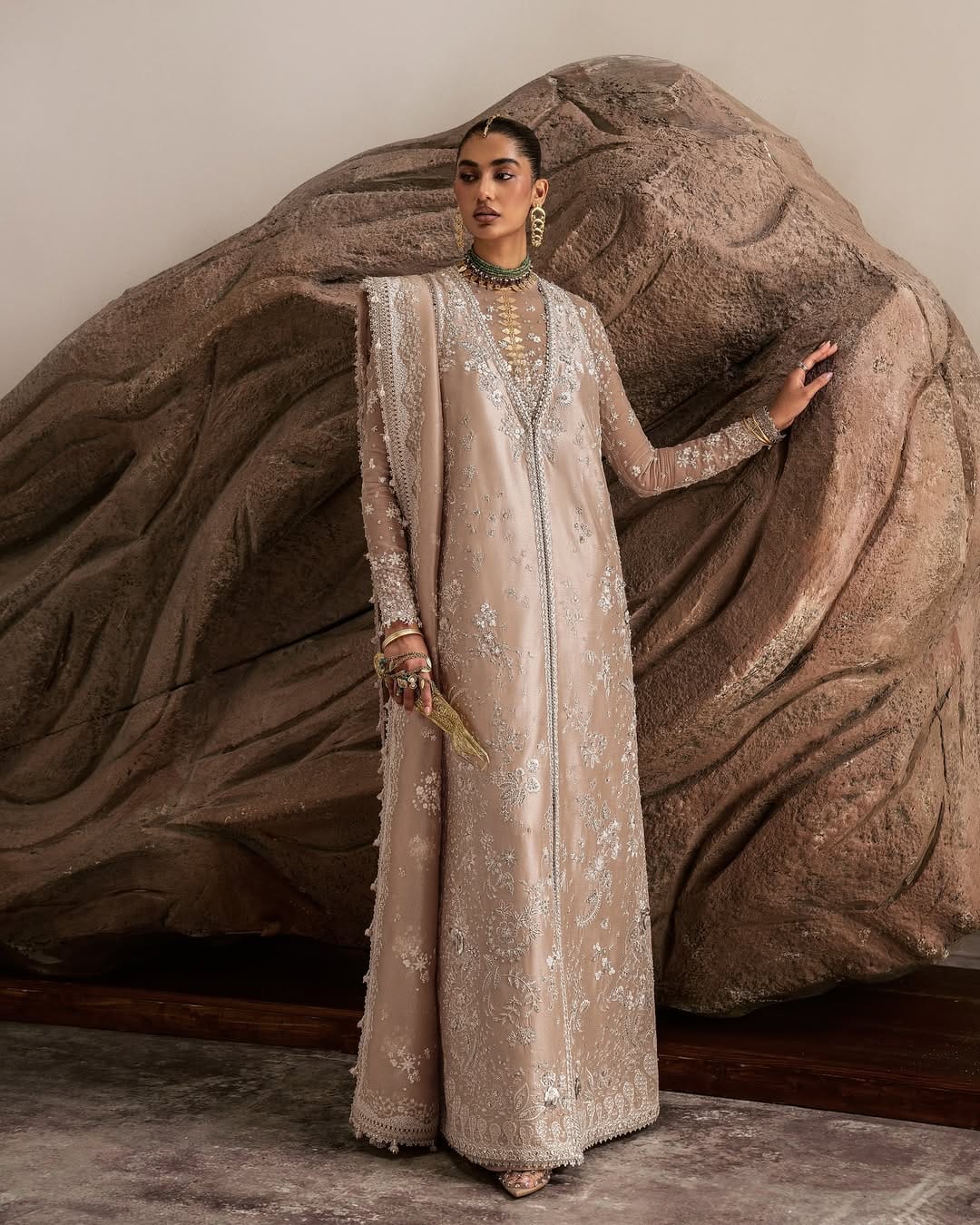 Ismira Stitched-(4pc)