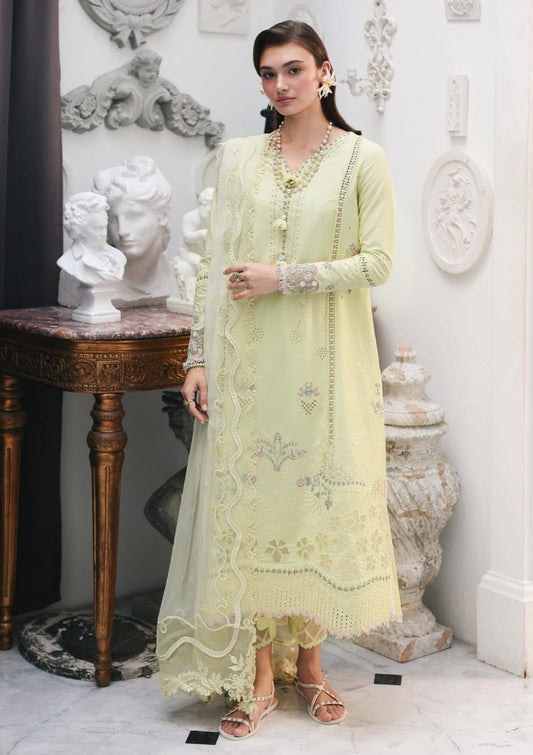 QALAMKAR Unstitched 3pcs Suits