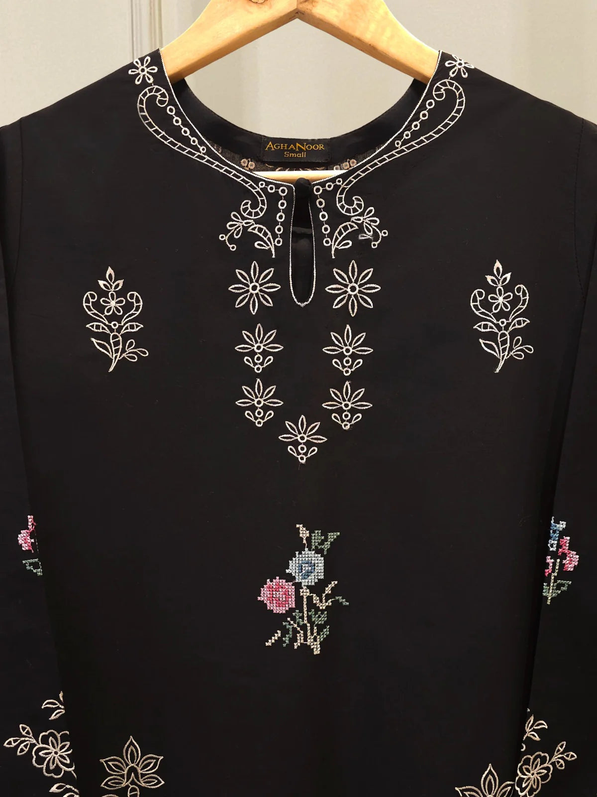 2 Piece - Embroidered Cambric Suit S112425