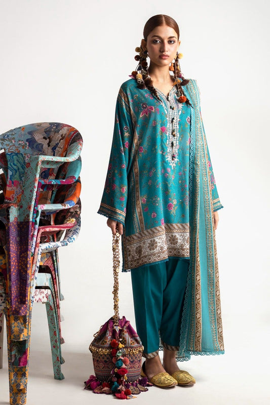 Sana Safinaz Mahay Winter Collection 2023 – H232-011B-DC