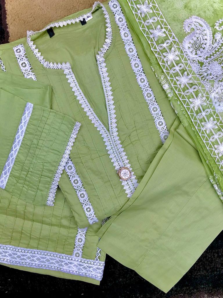 PISTA 3Pcs Cotton Suit CTN-006